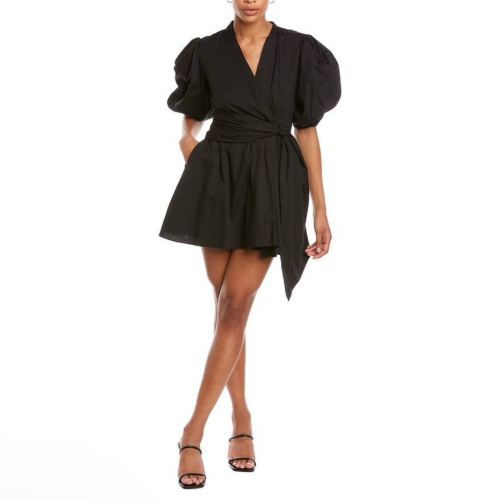 New Garrie B Womens Mini Dress, Black Size M
